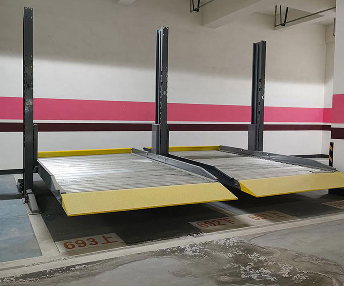 臺江縣升降橫移式停車庫回收