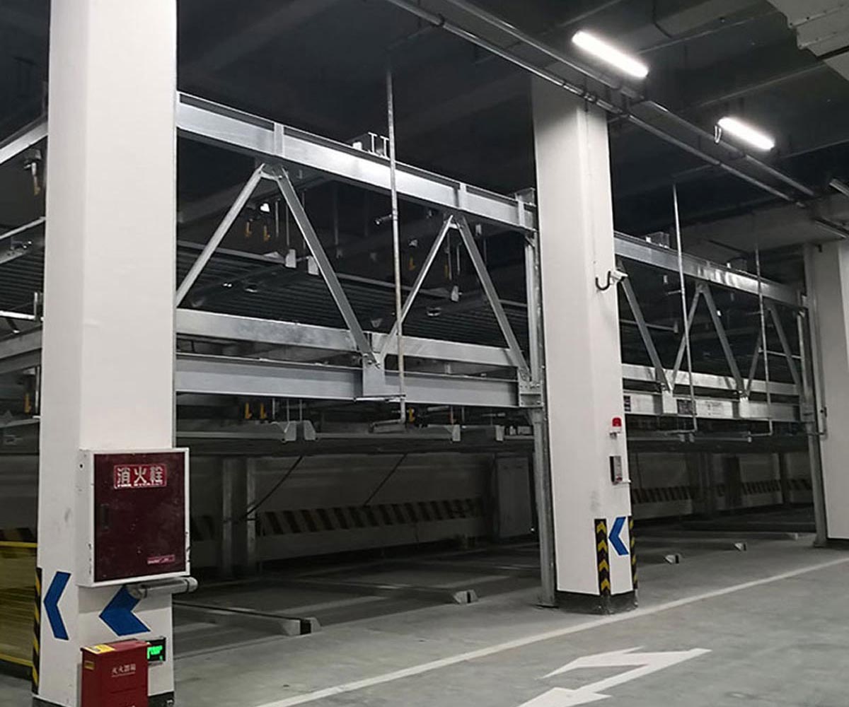 重慶市四柱機械式立體停車設備過規劃