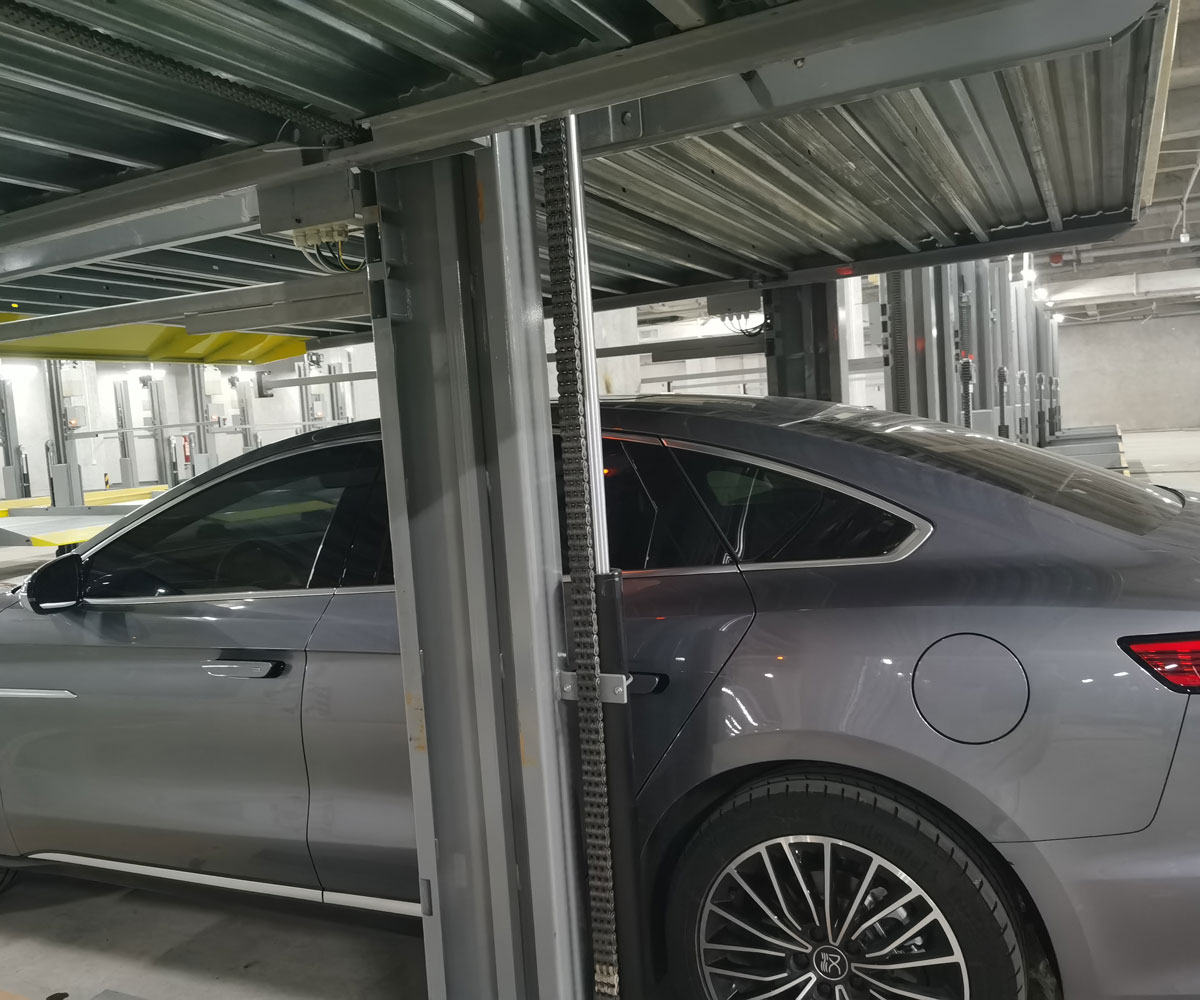 陜西省地下室2層簡易升降類停車寶